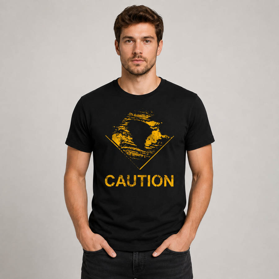 Caution T-shirt (men's)