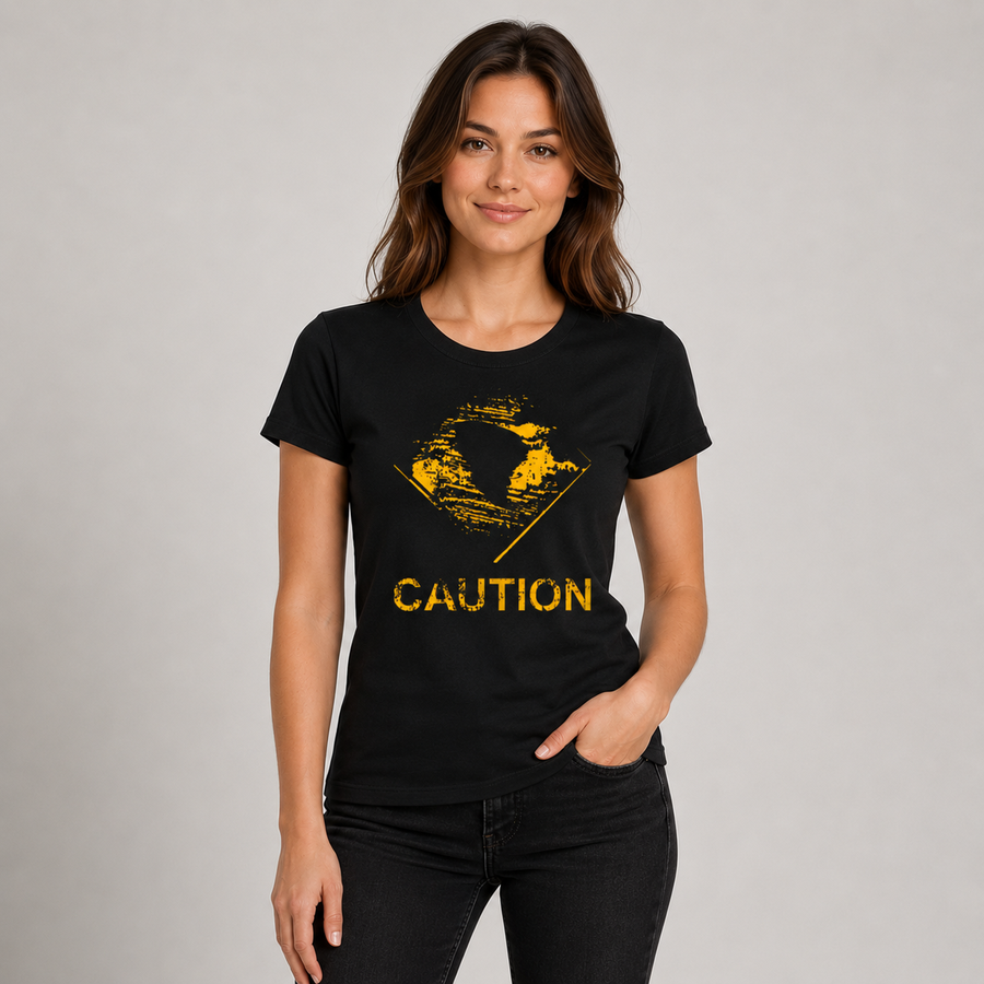 Caution T-shirt (women's)